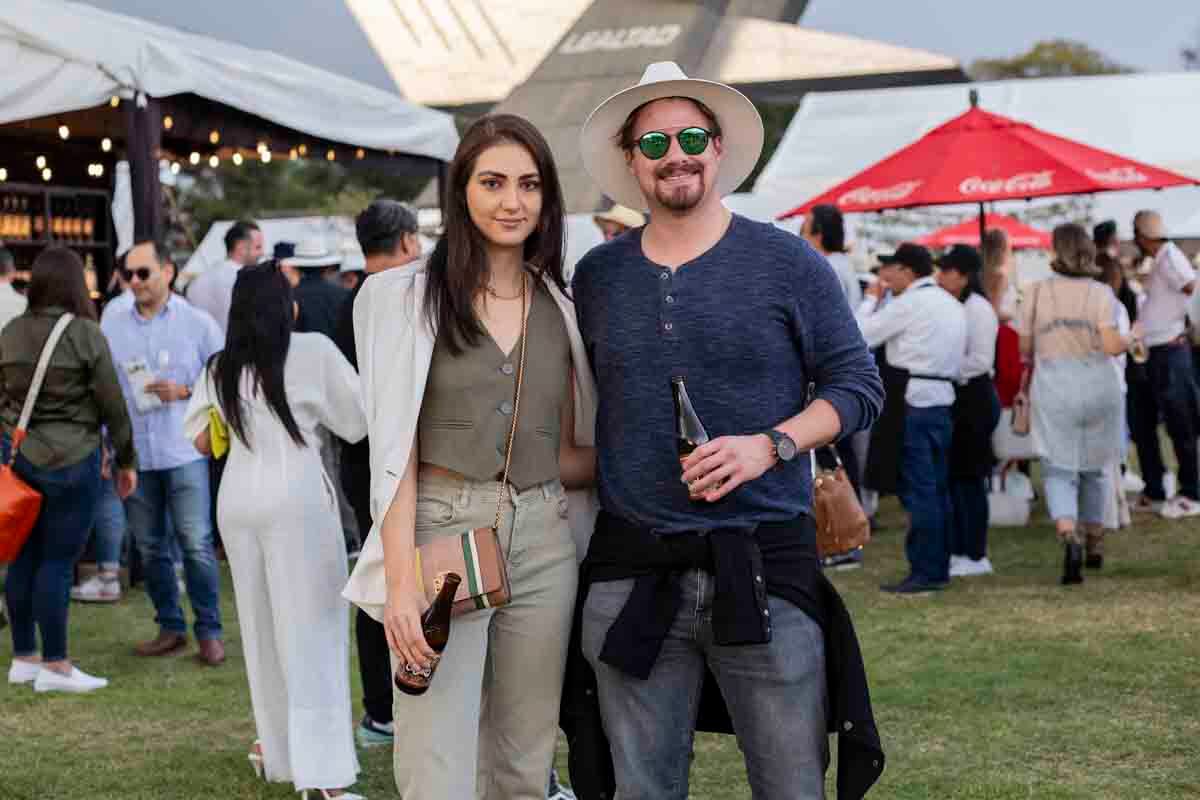 Paloma Ramírez y Cuauhtémoc Balcárcel. (Foto: Esteban Torreblanca)