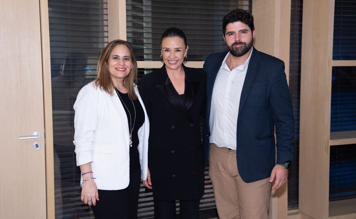 María Elena Lema, Vanessa Caldera y Pablo Hijar (Foto: Leonardo Gómez)