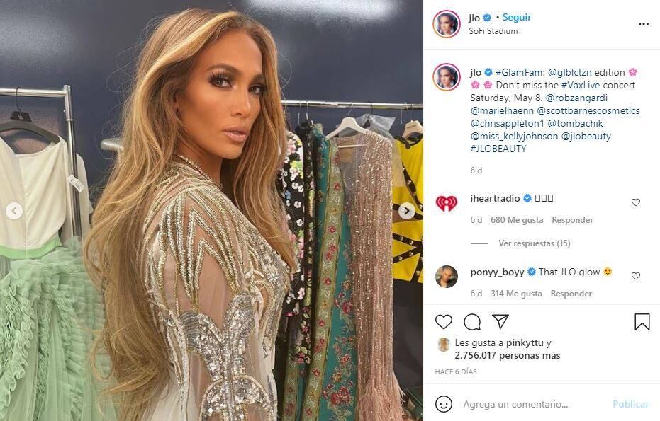 Jennifer Lopez evita este alimento para prevenir arrugas en la cara