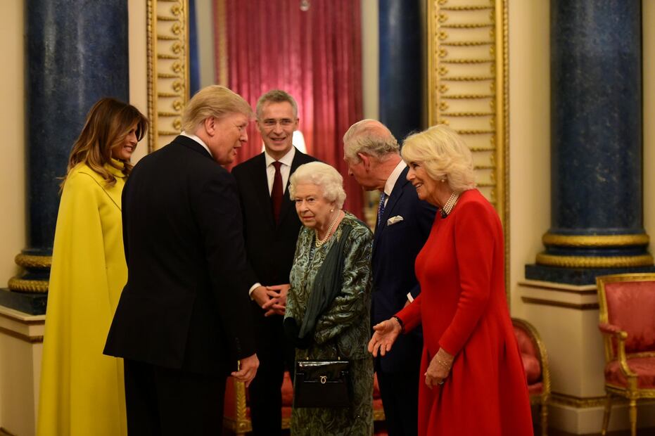 VIDEO: La verdad detrás del supuesto desaire de la princesa Ana hacia la reina Isabel frente a Donald Trump 