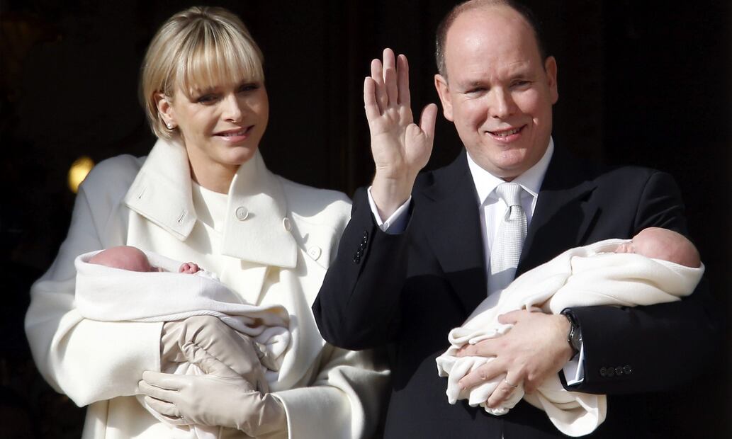 Charlenne y Alberto de Mónaco le dieron la bienvenida a sus hijos hace 10 años / Foto: EFE