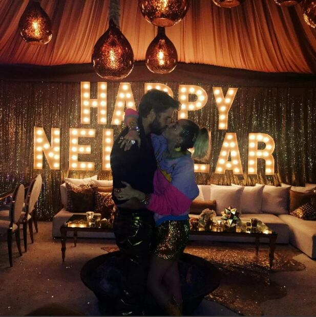 Las fotos más románticas de Miley Cyrus y Liam Hemsworth