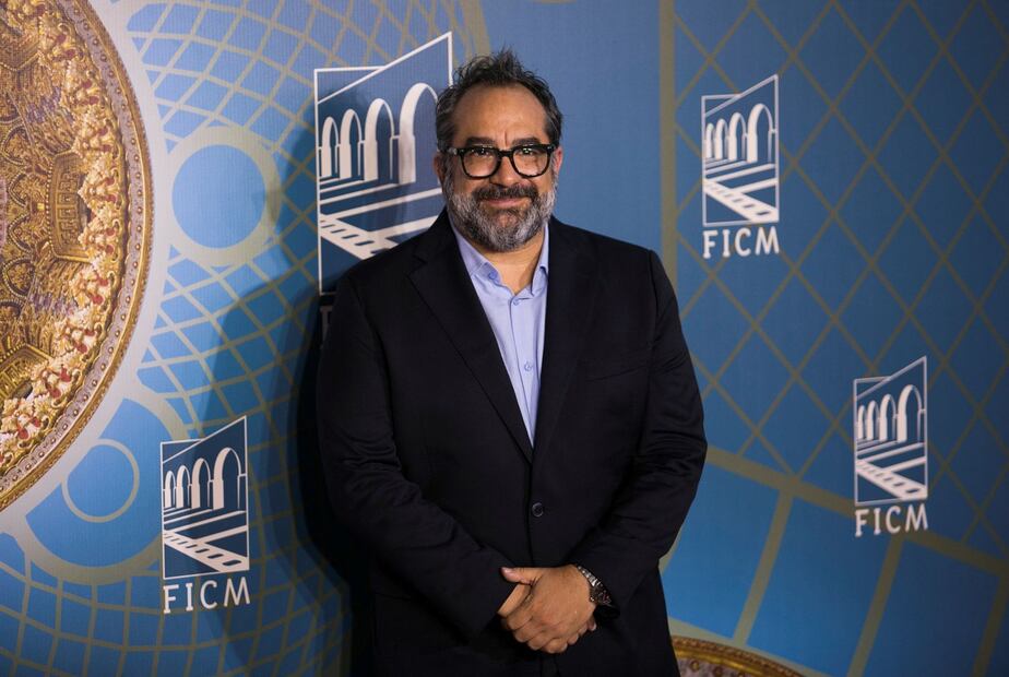 Marina de Tavira en el inicio del Festival Internacional de Cine de Morelia 