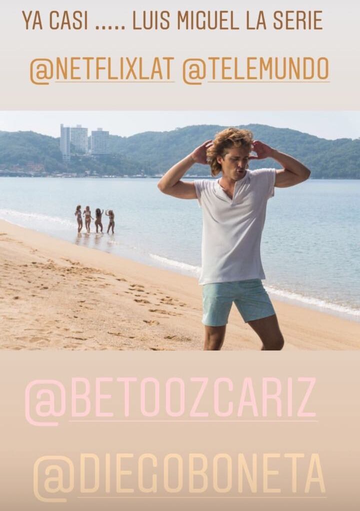 Las fotos que no has visto de la serie de Luis Miguel