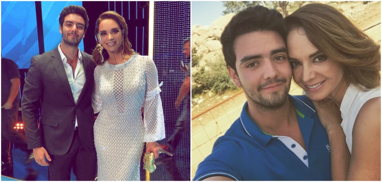 Este joven ya es catalogado como todo un galán a sus 20 años. Foto: Instagram@simon_jones16, @lupjones)