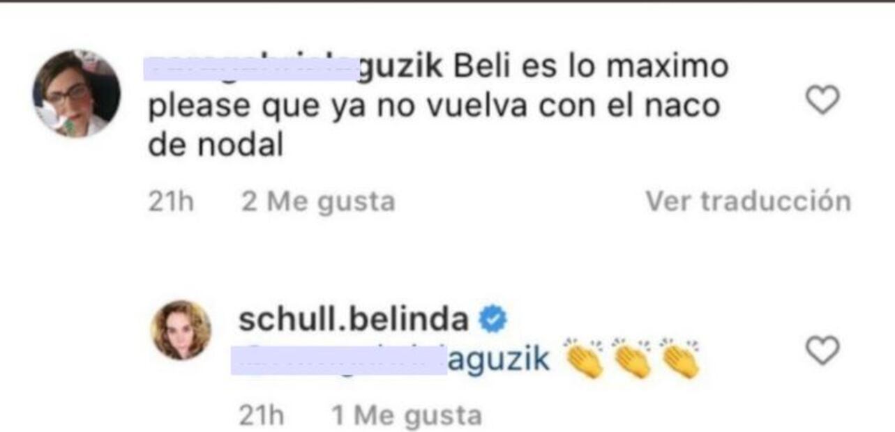 ¿Qué piensa Belinda de los mensajes de Christian Nodal?