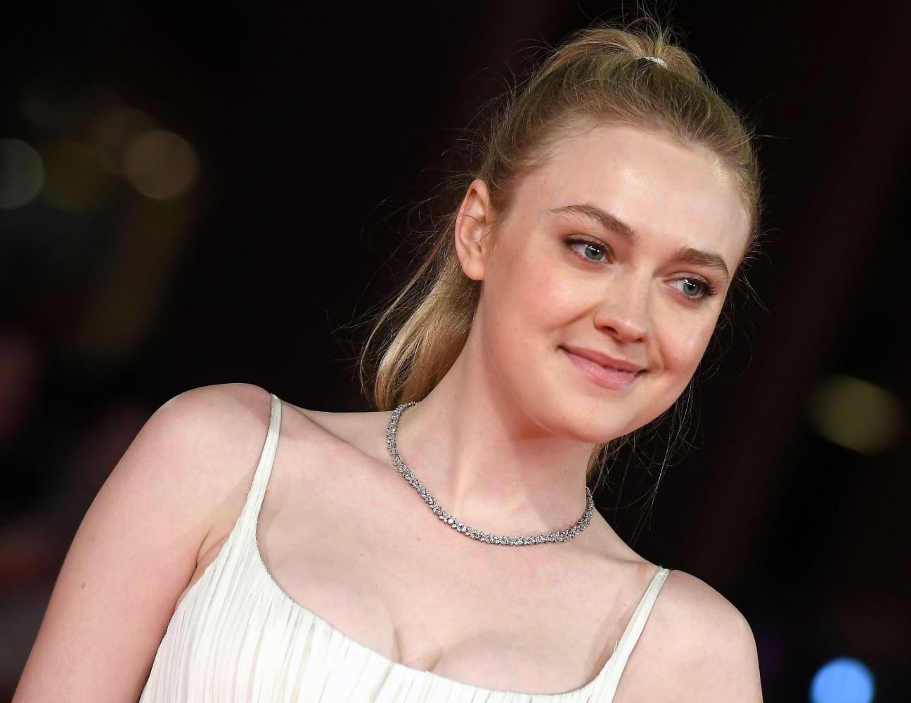 Dakota Fanning en el estreno de la película "Please Stand By" en el Festival de cine de Roma en octubre de 2017 / EFE