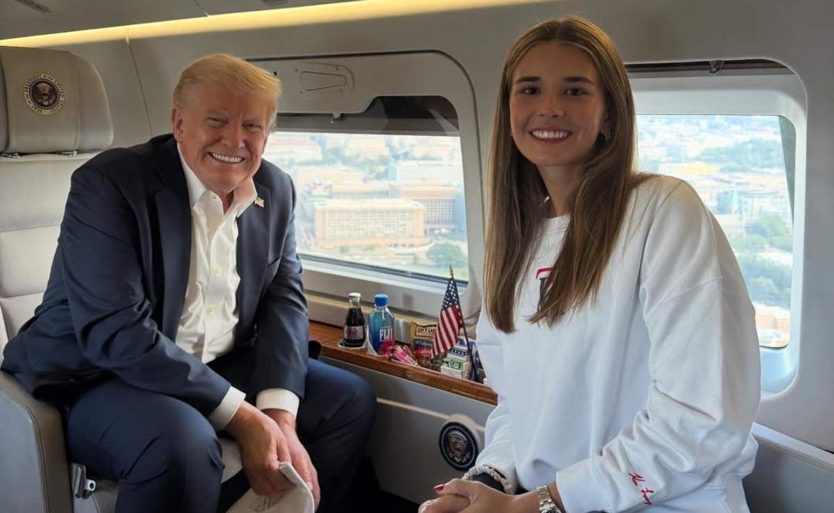 Kai Trump y Donald Trump / Foto: Instagram @kaitrumpgolfer