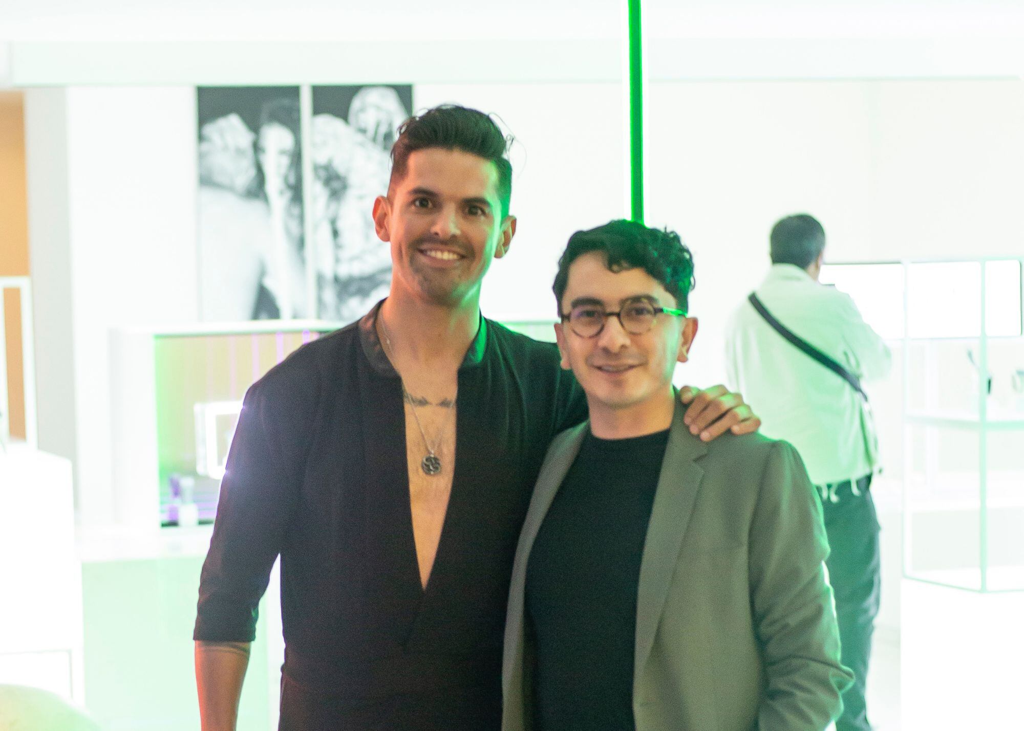 Quique Galdeano y Raúl Meneses. (Foto: Esteban Torreblanca)