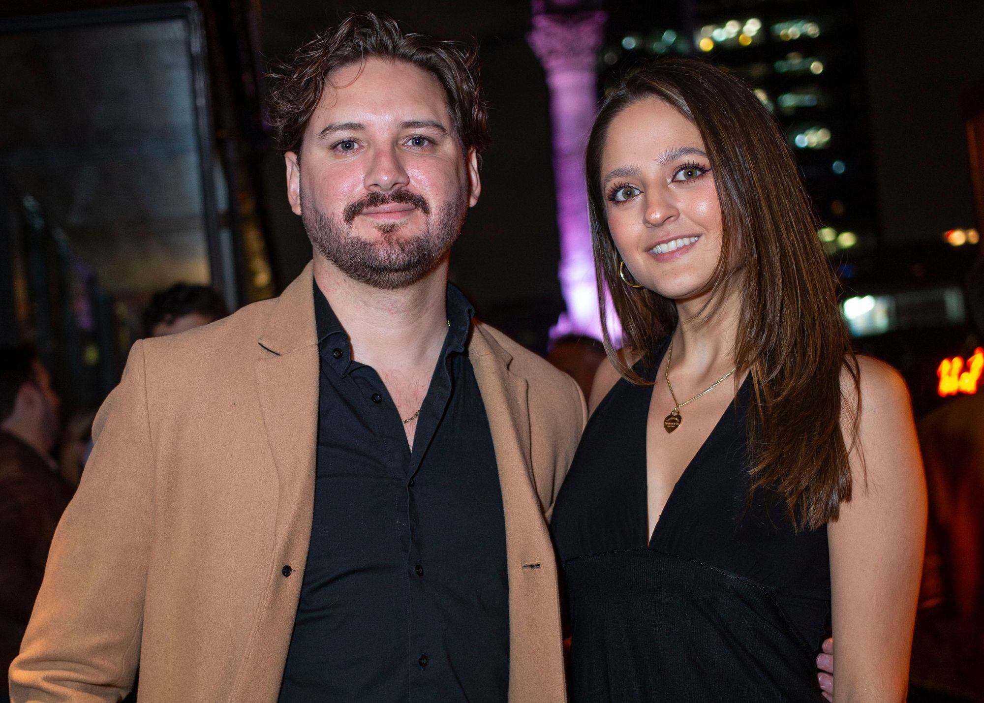 Santiago Guerrero y Fabiola Navarro. (Foto: Sergio Tapia para VIP)