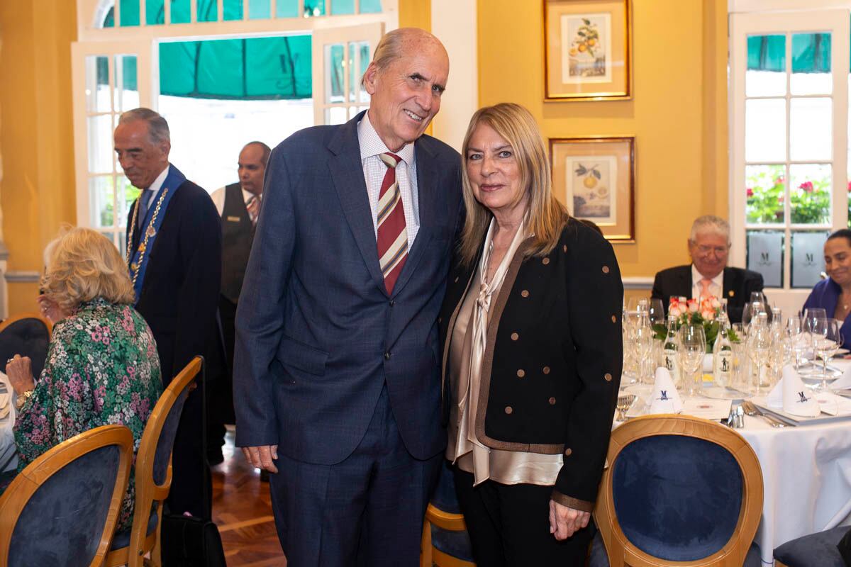 Mark y Mayiya McGuinness. (Foto: Esteban Torreblanca)