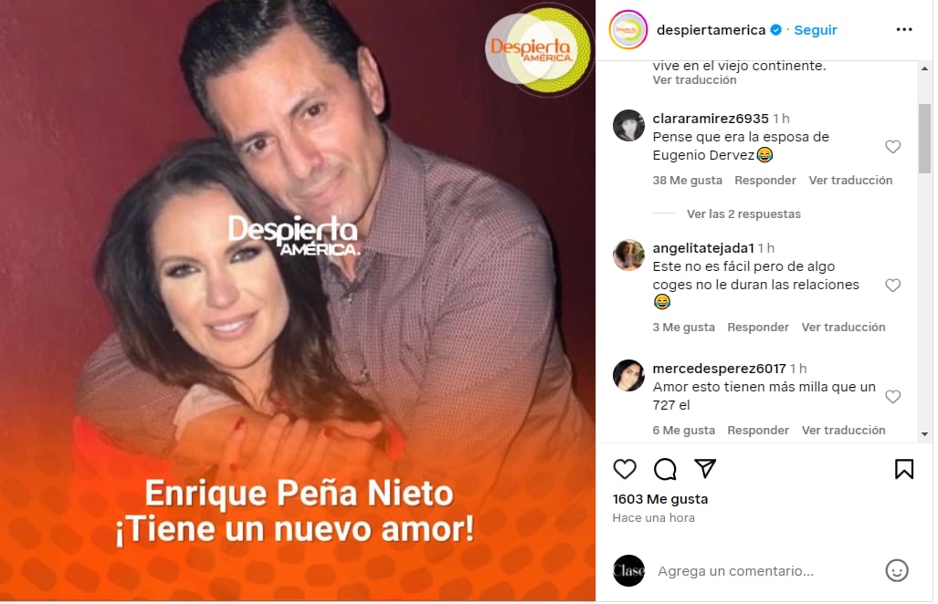 EPN y Simona/Instagram