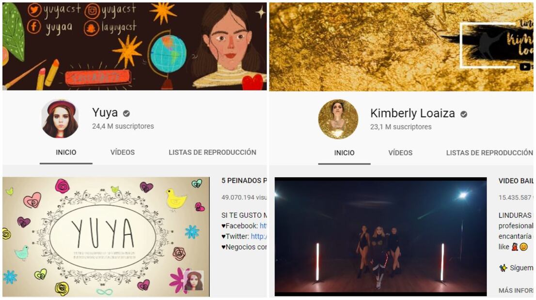 Yuya vs. Kimberly Loaiza: el duelo de fans que explotó en Twitter