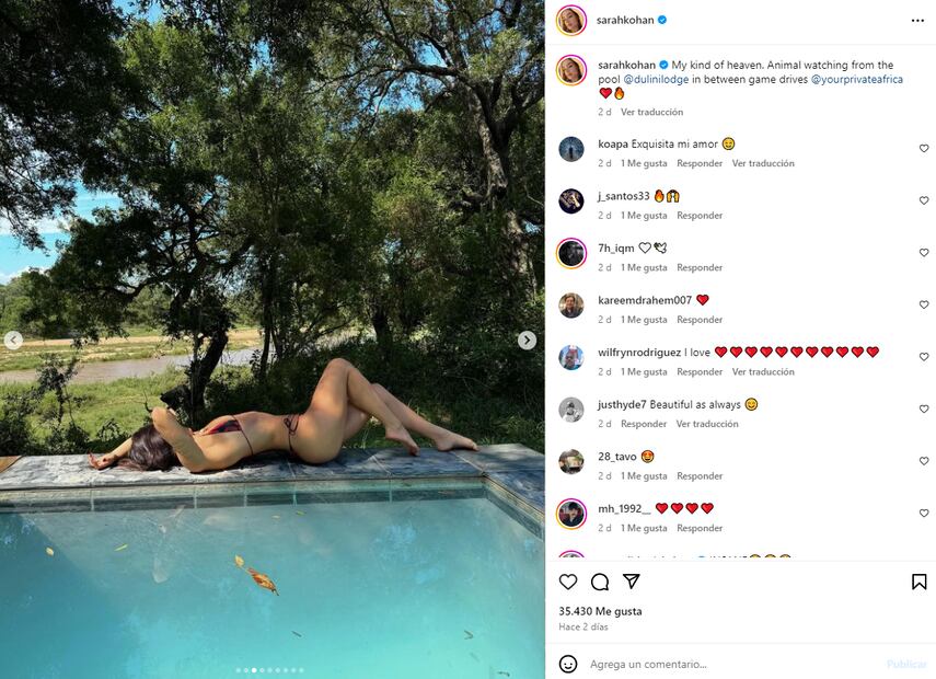 Sarah Kohan/Instagram