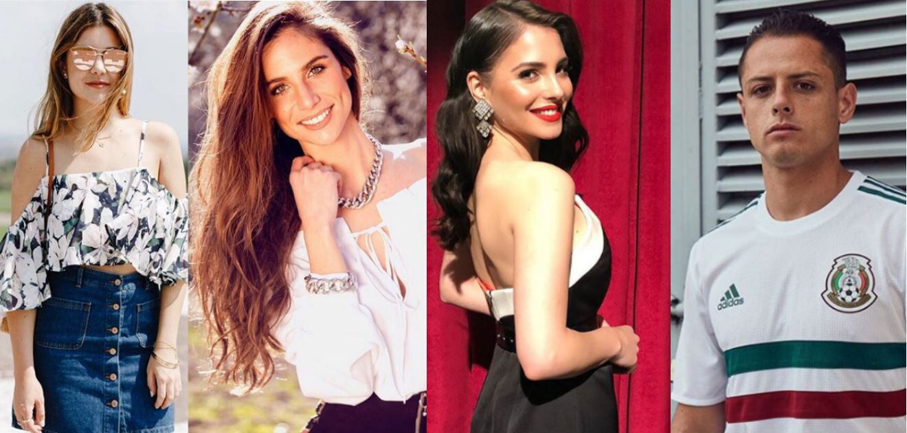 Las novias de Javier 'Chicharito' Hernández