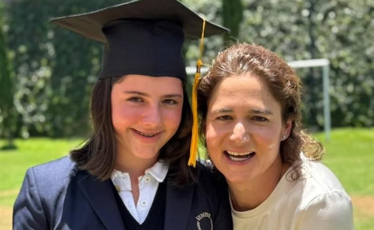 Lorena Ochoa celebra la graduación de su hija Julia con una emotiva fotografía