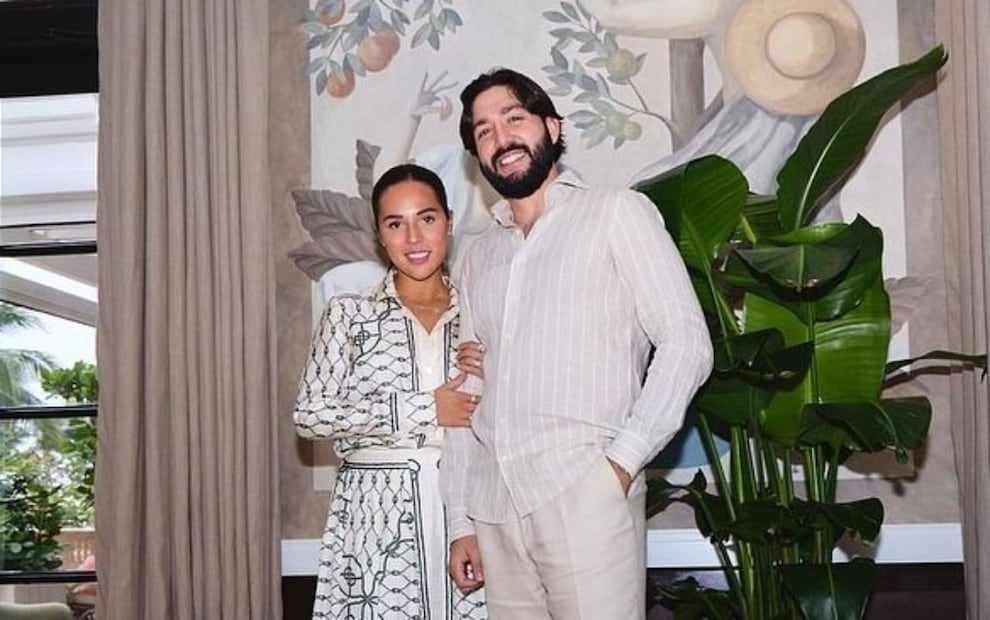 Aneliz Aguilar con Juan Rodrigo Castillo / Foto: Instagram