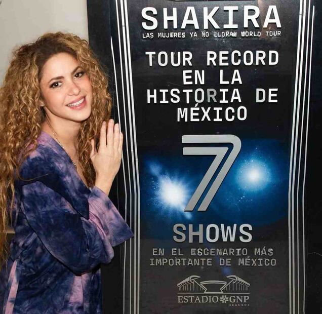 Shakira dará siete conciertos en México / Foto: Instagram