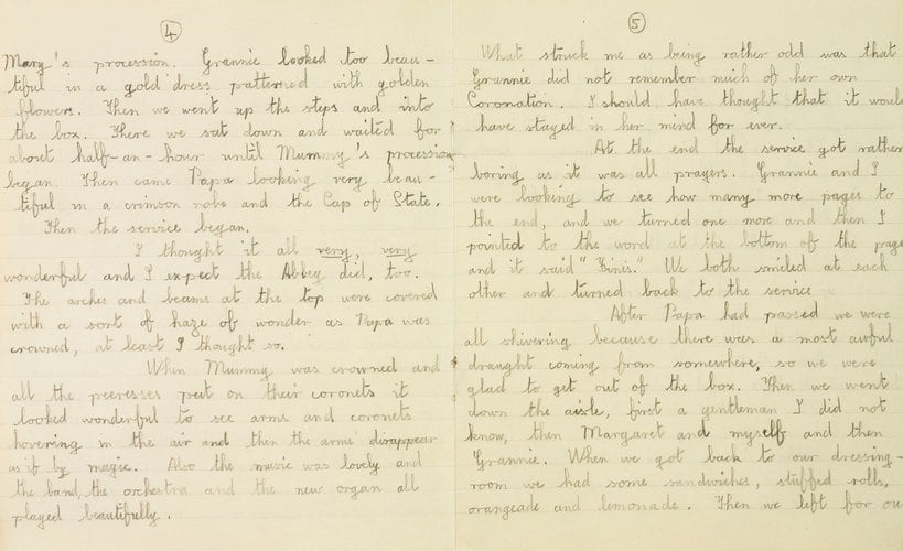 La dulce carta que la reina Isabel II dedicó a sus papás cuando tenía 11 años