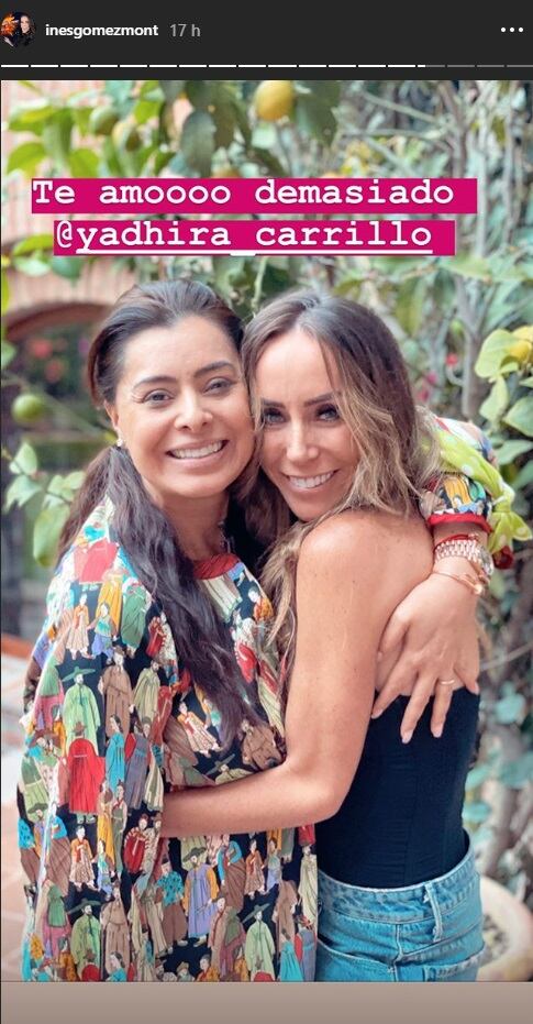 Yadhira Carrillo e Inés Gómez Mont más unidas que nunca