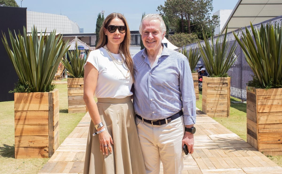 Paulina Velasco y Santiago Creel / Foto: Esteban Torreblanca