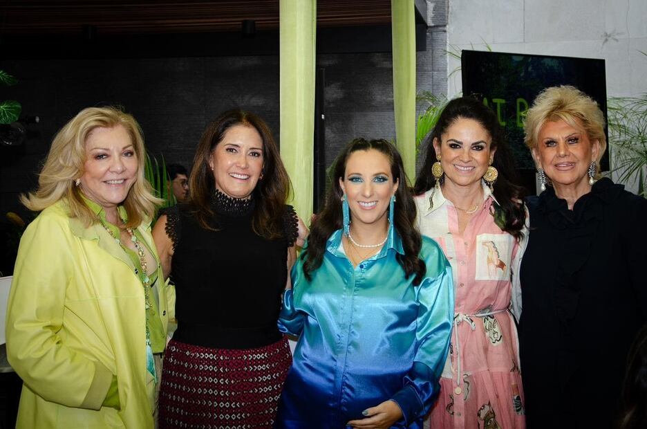Lili Henaine, Lupita Romero, Jessica Nassar, Perla Díaz de Ealy, Patricia Patjane de Marbez/ Cortesía: Jess Nassar 