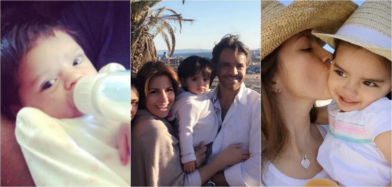 FOTOS: El antes y después de la familia Derbez