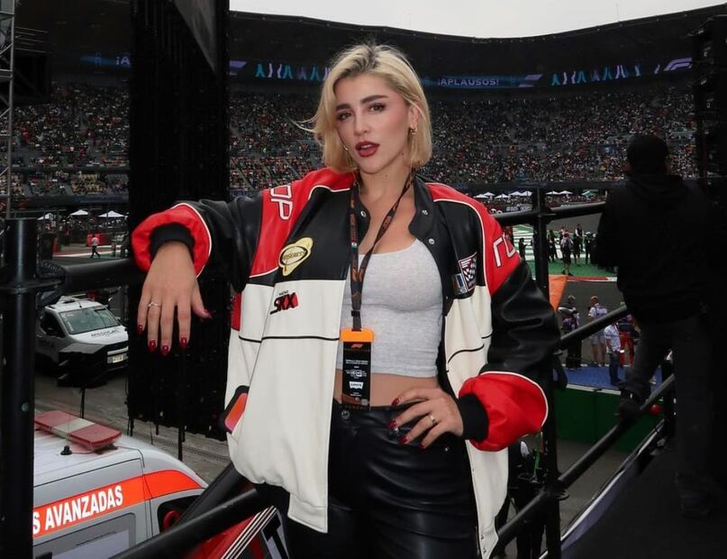 Cassandra Sánchez Navarro en el Gran Premio de México 2024/ Foto: Instagram