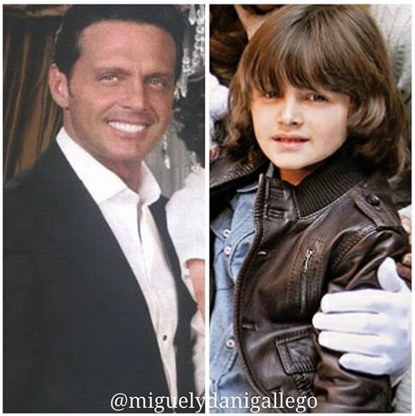 Foto que comprueba que el hijo mayor de Aracely Arámbula es idéntico a Luis Miguel 