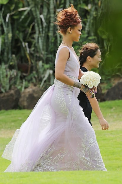 Y... ¿qué se puso la famosa para la boda?