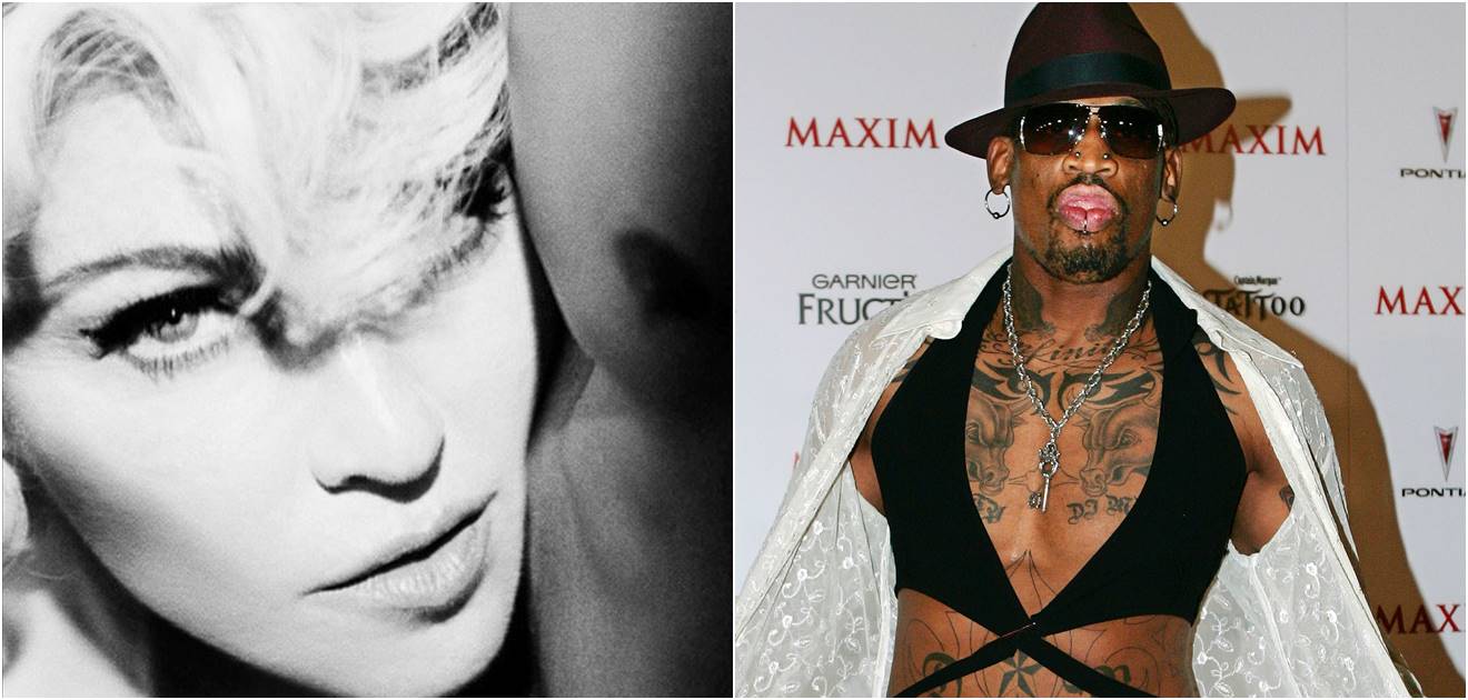 Dennis Rodman reveló que Madonna le ofreció 20 millones de dólares a cambio de embarazarla