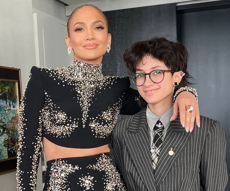 Jennifer Lopez con Emme Muñiz, su hija / Foto: Instagram
