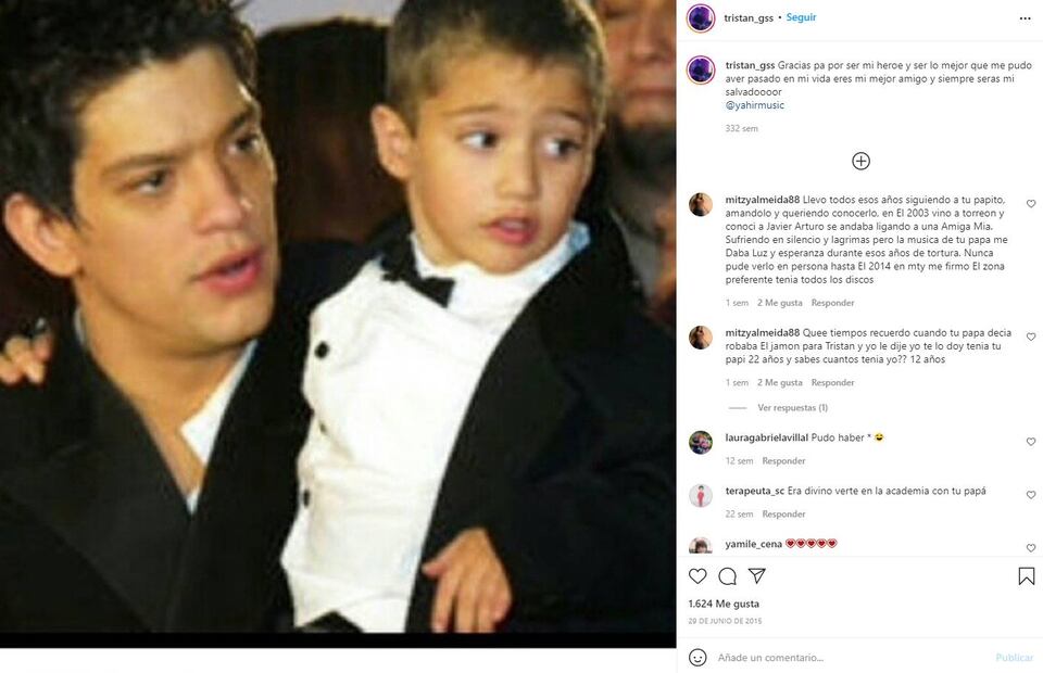 ¿Quién es Tristán Othón? Conoce al joven hijo de Yahir