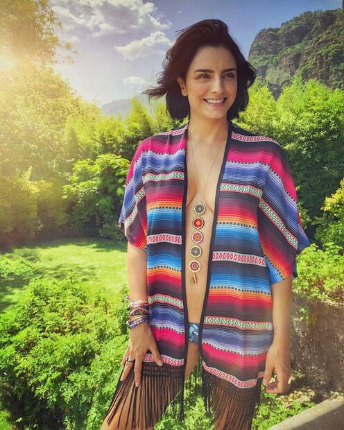 El cuerpazo que le dejó la maternidad a Aislinn Derbez