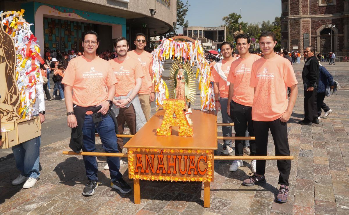 Francisco Gómez, Patricio González, Santiago Correa, Emiliano Briones, Pablo del Río y Alonso González / Foto: Leonardo Gómez.
