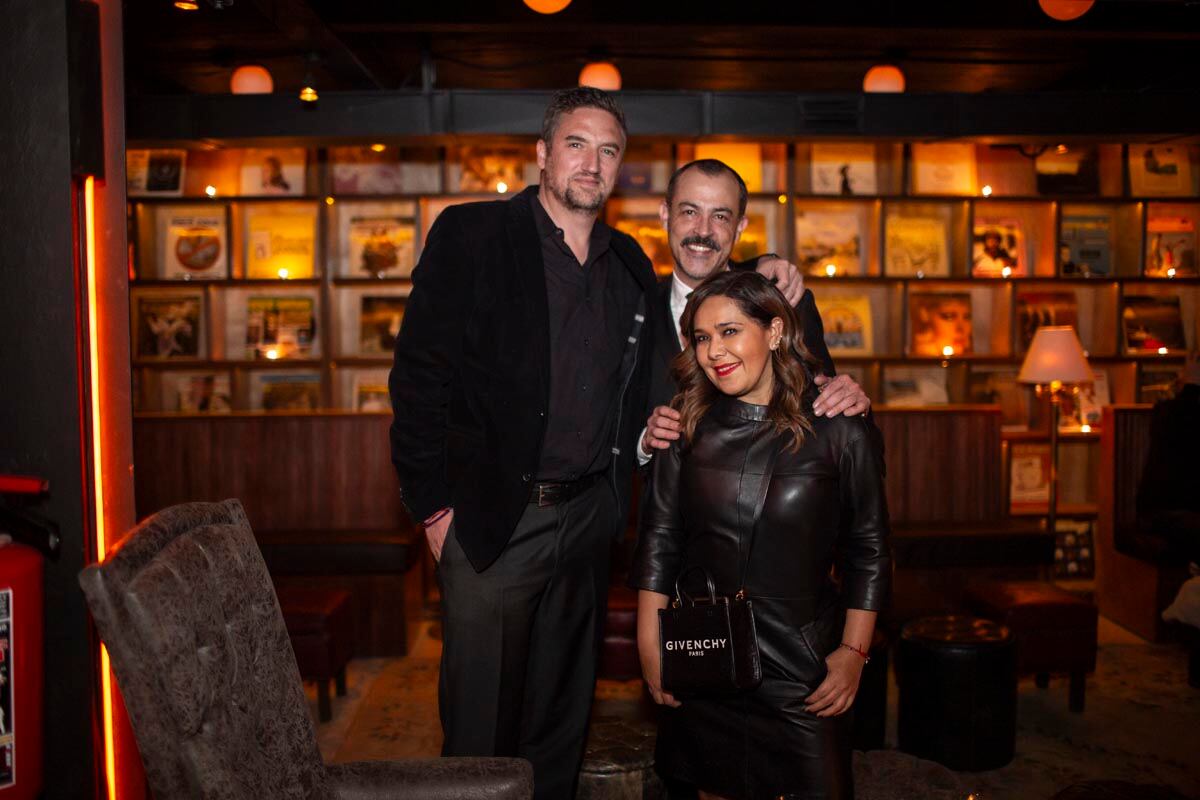 Andrés Durnhofer, Ian Chorro y Gina Pineda. (Foto: Esteban Torreblanca)