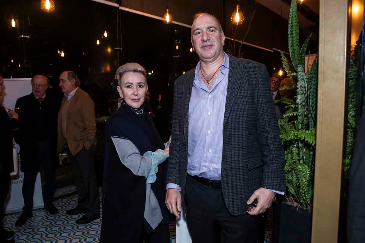 Mireya Ruiz y Ricardo Basila. (Foto: Esteban Torreblanca)