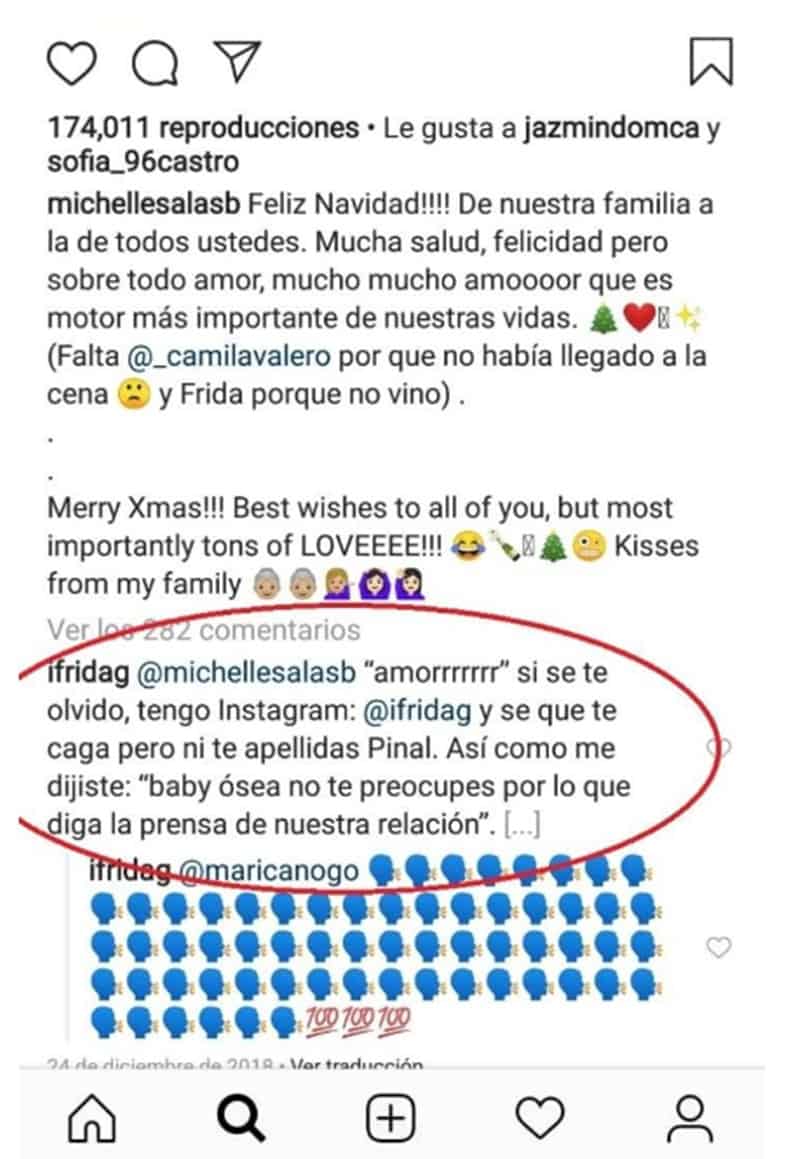 Este es el origen de los ataques de Frida Sofía hacia Michelle Salas