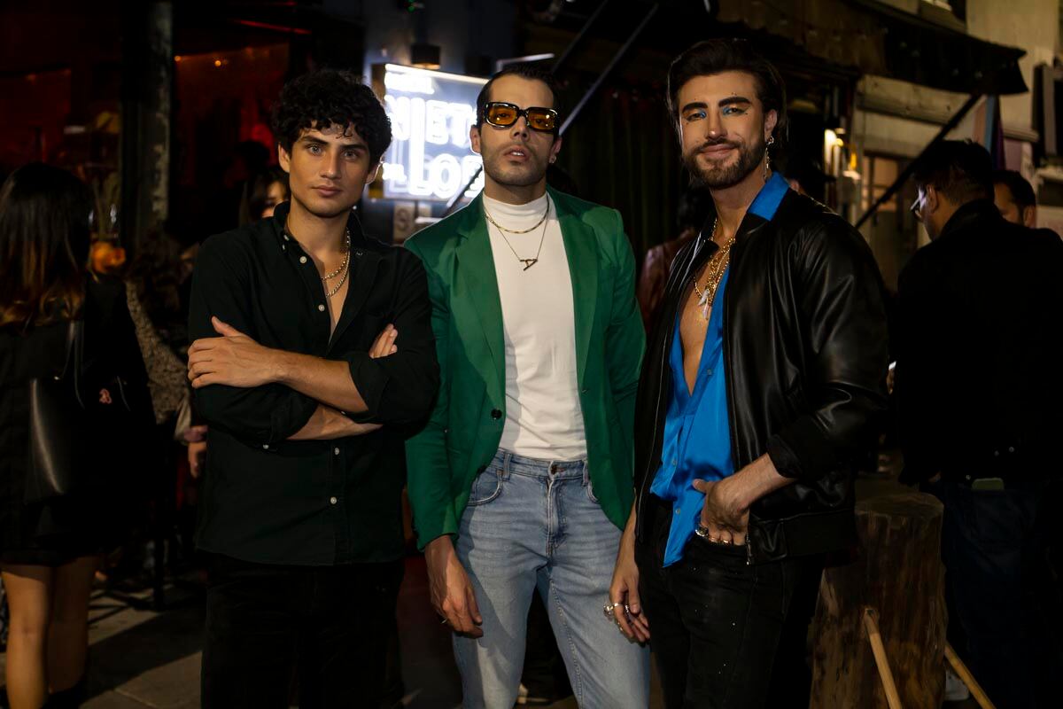 David Ulloa, Daniel Navarro y Bryan Gutié. (Foto: Esteban Torreblanca para VIP)