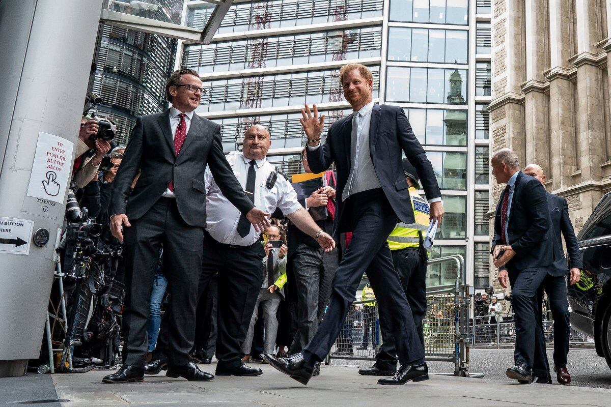 Enrique de Sussex llega a su segundo día de declaraciones en el tribunal / AP