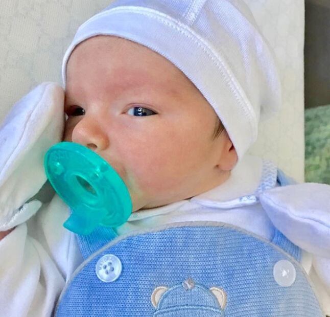 Las fotos más tiernas de Bastien, hijo de Bárbara Coppel y Alejandro Hank