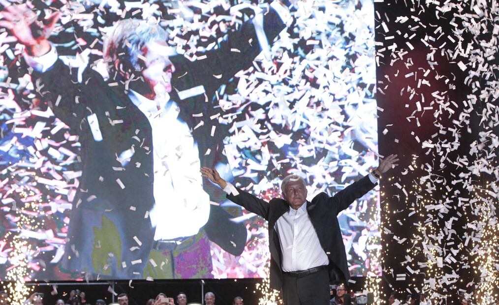 Él es Andrés Manuel López Obrador, el próximo presidente de México