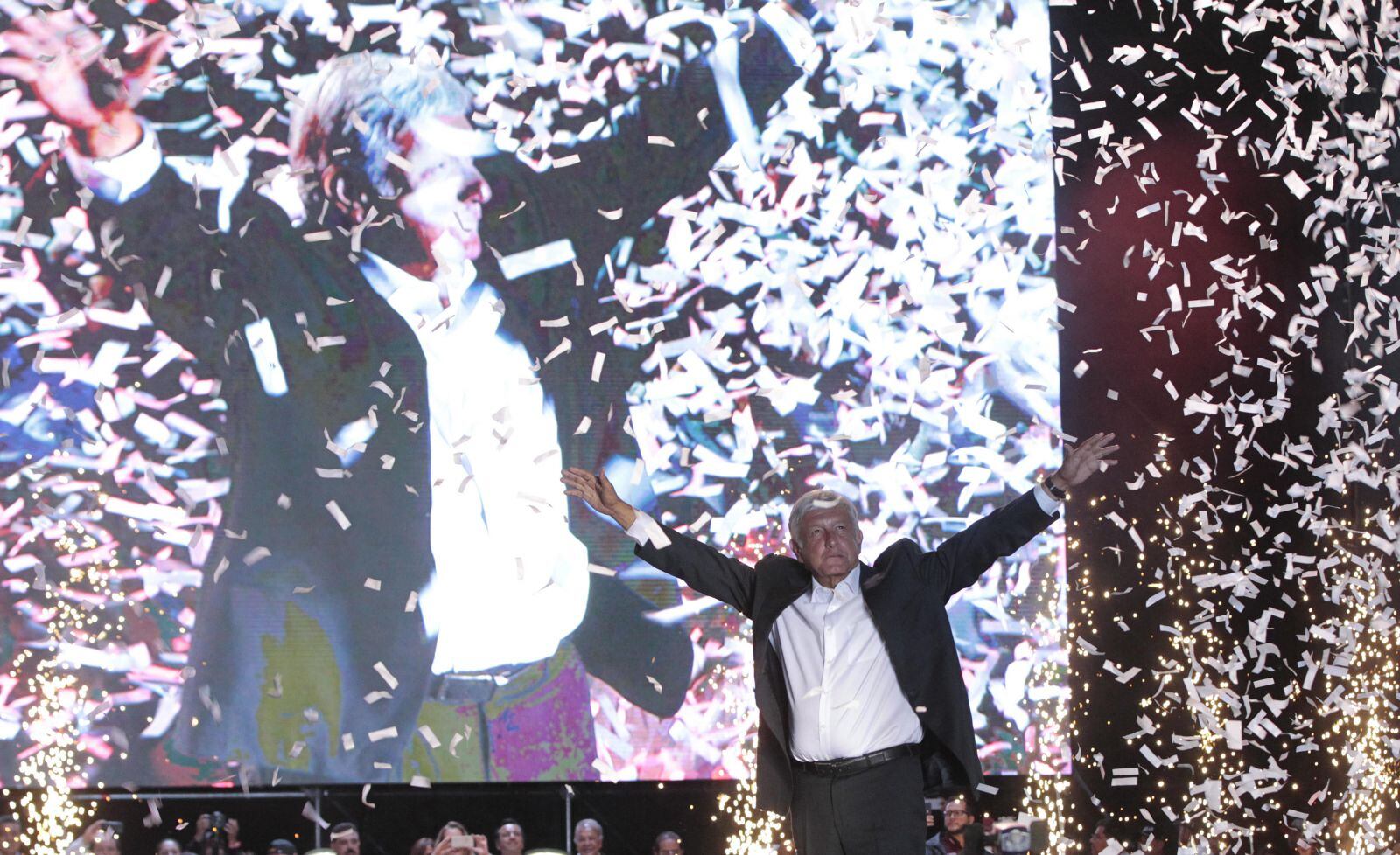 Él es Andrés Manuel López Obrador, el próximo presidente de México