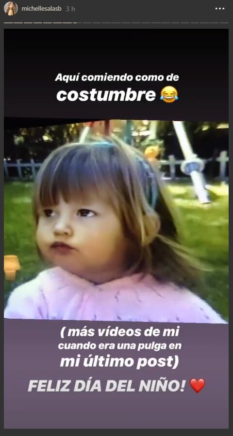 Michelle Salas comparte fotos de niña y su parecido con Luis Miguel y los hijos de Aracely Arámbula es asombroso 