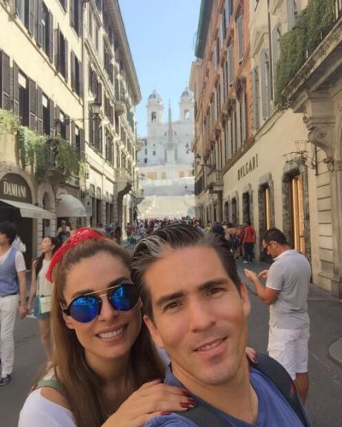 Las vacaciones de Galilea Montijo y Fernando Reina por Italia 
