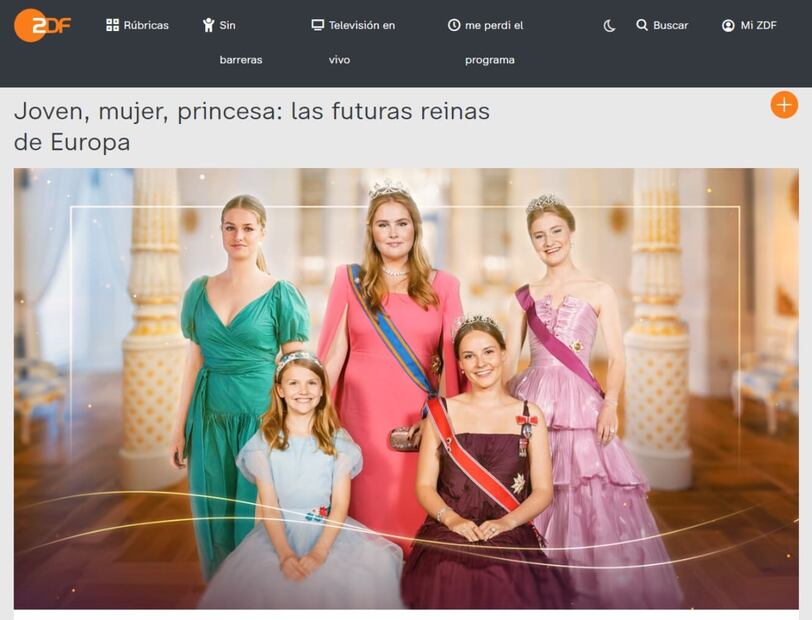 El documental de las futuras reinas de Europa / Captura de pantalla