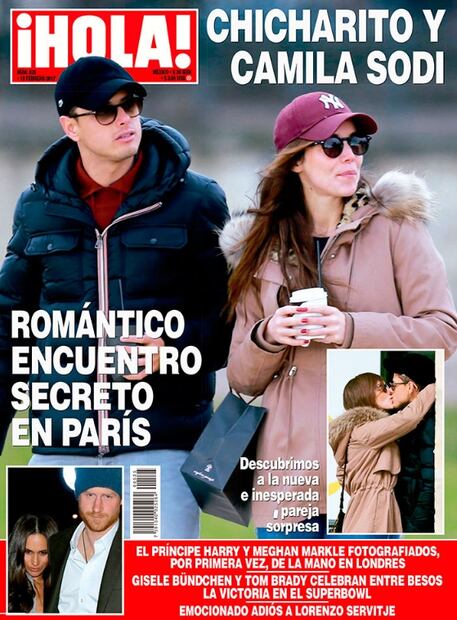 El primer mensaje de amor de Camila Sodi para Javier Chicharito Hernández