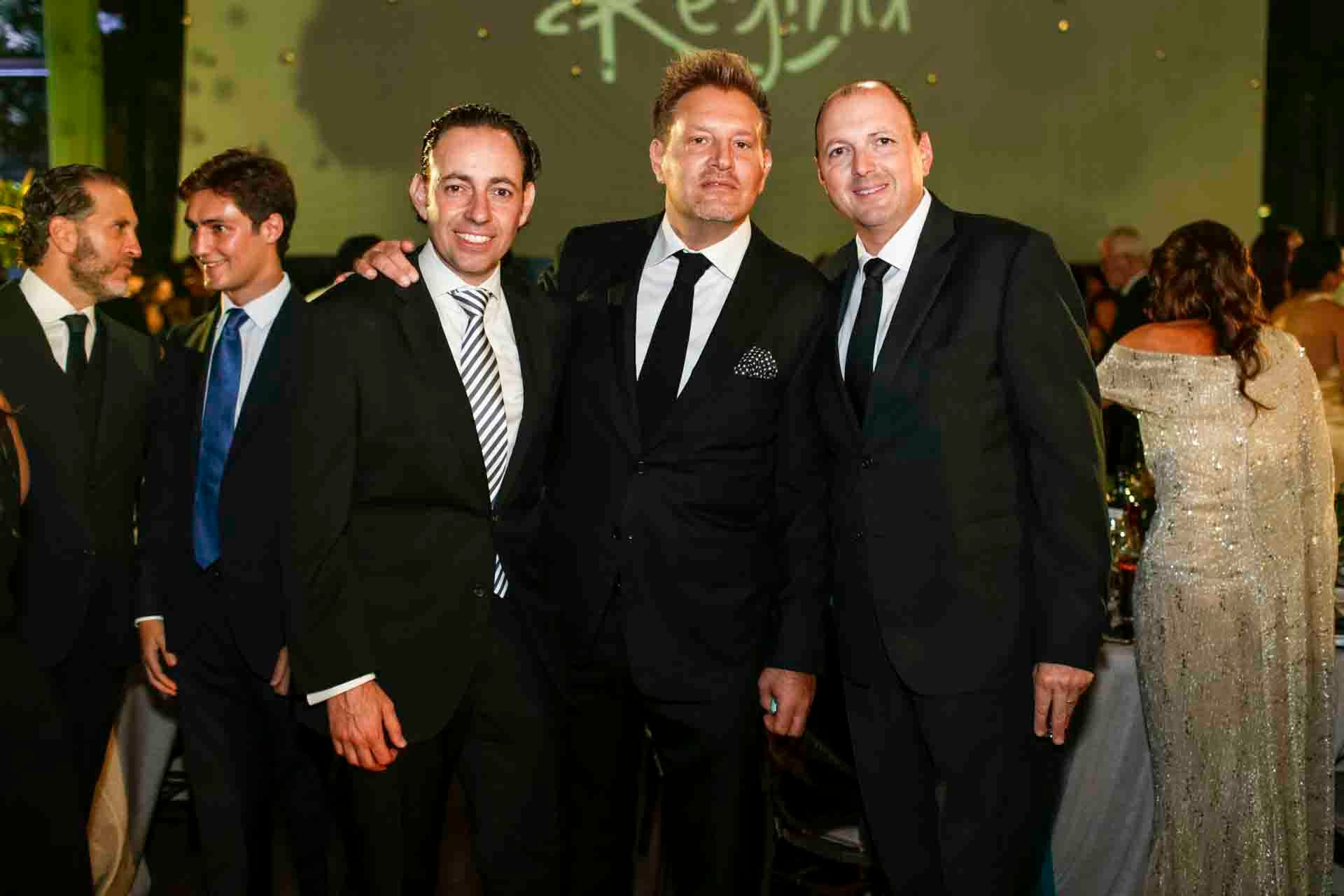 Óscar, Miguel y Jorge Serio. (Foto: Esteban Torreblanca)