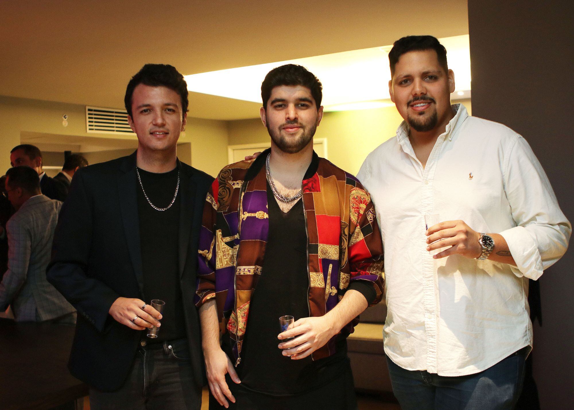 Raúl Galván, San Juan y Reyli Barba Camacho. (Foto: Mónica Martínez/Quadra Producciones para VIP)