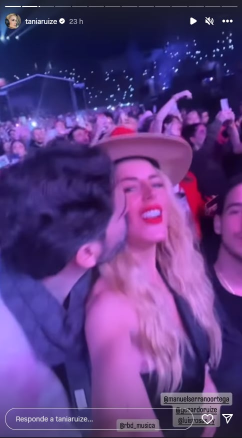 Manuel Serrano Ortega y Tania Ruiz/Instagram